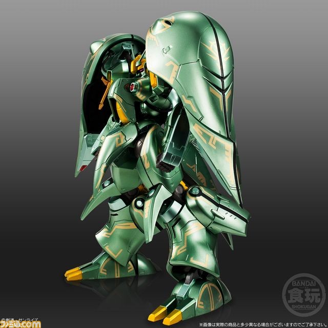 約20cm＆約2万円の巨大ガンダムMS食玩“クィン・マンサ”がメタリックカラーで登場_04