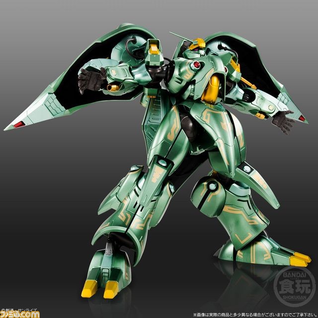 約20cm＆約2万円の巨大ガンダムMS食玩“クィン・マンサ”がメタリックカラーで登場_05
