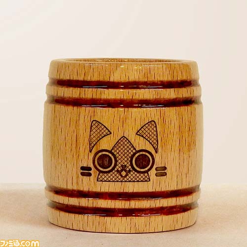 “モンハン木樽ジョッキ”の魅力を凝縮した“ミニ木樽おちょこ”が登場！_01