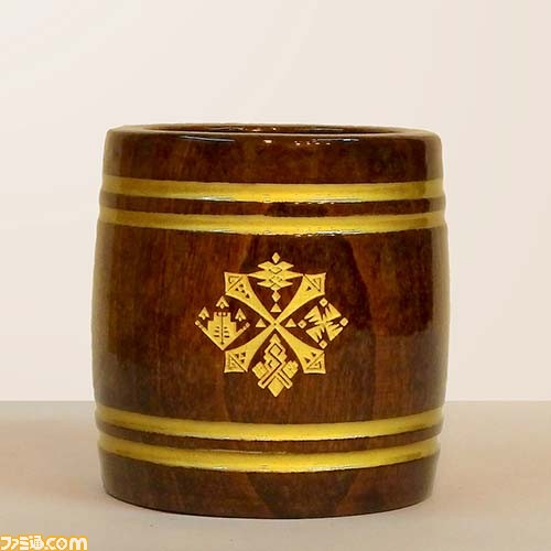 “モンハン木樽ジョッキ”の魅力を凝縮した“ミニ木樽おちょこ”が登場！_07