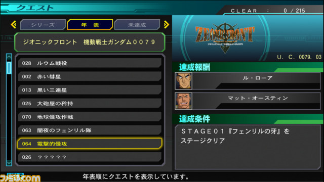 『SDガンダム ジージェネ ジェネシス』マイキャラ作成と新要素“クエスト”の情報を紹介!_10
