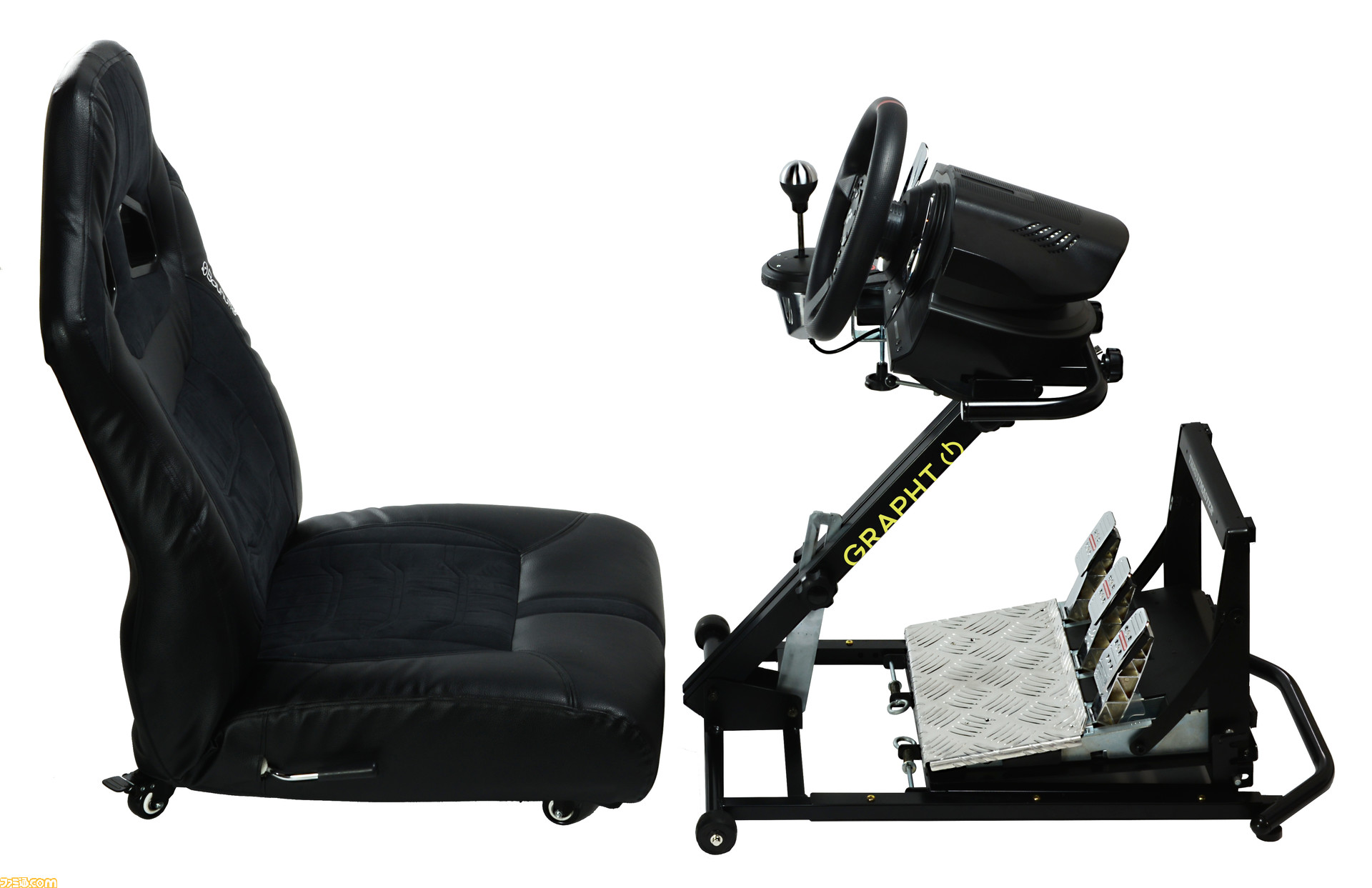 世界初 座椅子ポジション対応 折りたたみ式家庭用ドライビングシミュレーター 武者震revolution が11月15日発売 ファミ通 Com