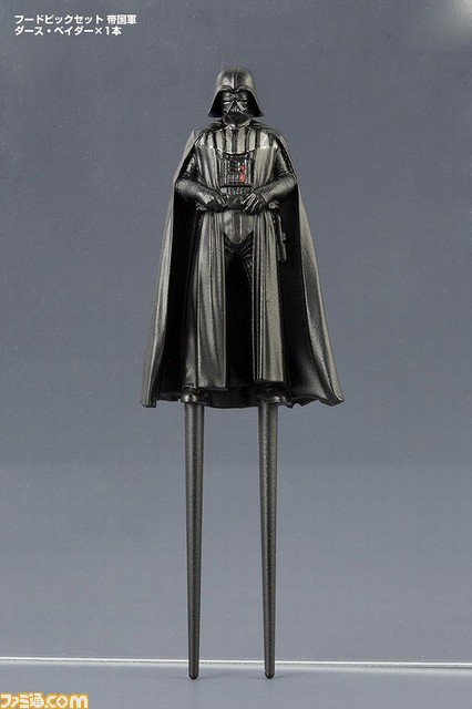 『スター・ウォーズ』のライトセーバーと帝国軍キャラをデザインしたフードピック（つまようじ）が登場_07