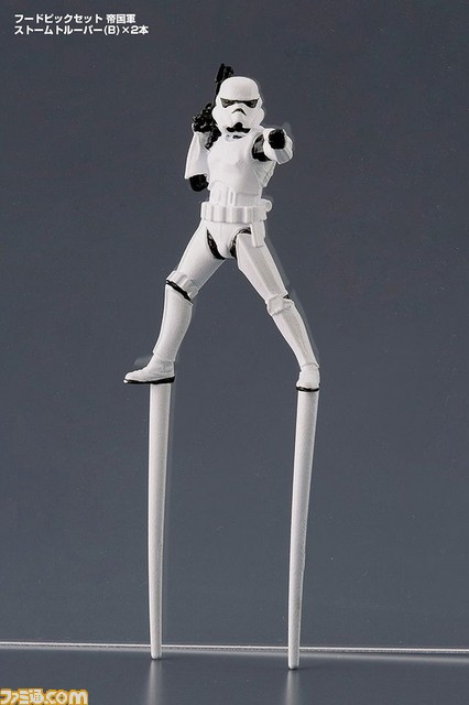 『スター・ウォーズ』のライトセーバーと帝国軍キャラをデザインしたフードピック（つまようじ）が登場_11