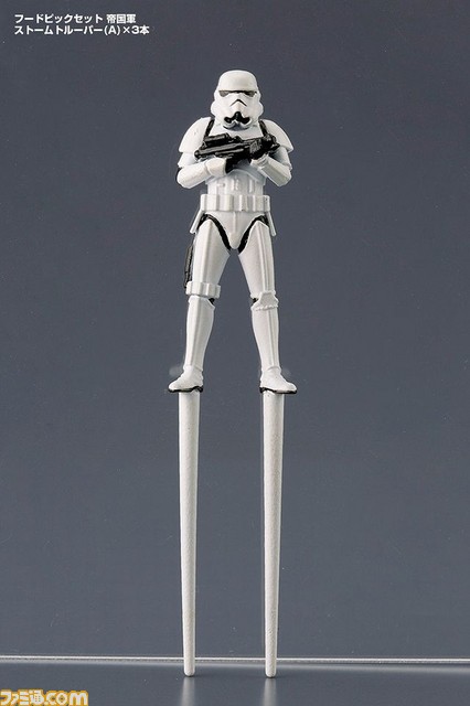 『スター・ウォーズ』のライトセーバーと帝国軍キャラをデザインしたフードピック（つまようじ）が登場_09