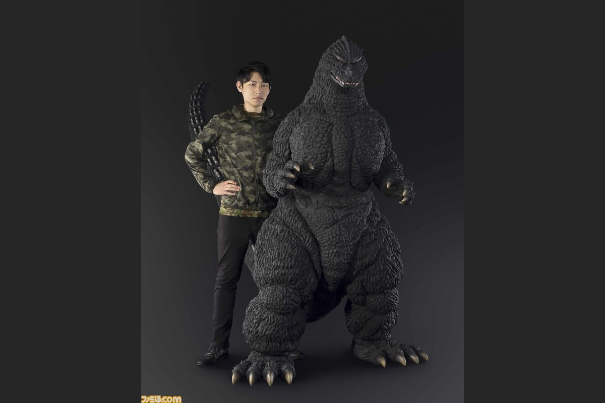 史上最大級のゴジラフィギュア Human Size ゴジラ 1991北海道ver が発売決定 ファミ通 Com 史上最大級のゴジラフィギュア Human Size ゴジラ 1991北海道ver が発売決定 ファミ通 Com
