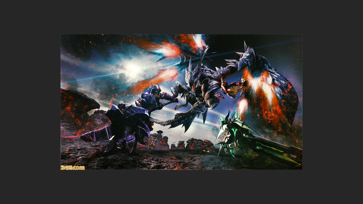 モンスターハンターダブルクロス メインモンスターや初登場の復活モンスターを紹介 ファミ通 Com モンスターハンターダブルクロス メインモンスターや初登場の復活モンスターを紹介 ファミ通 Com