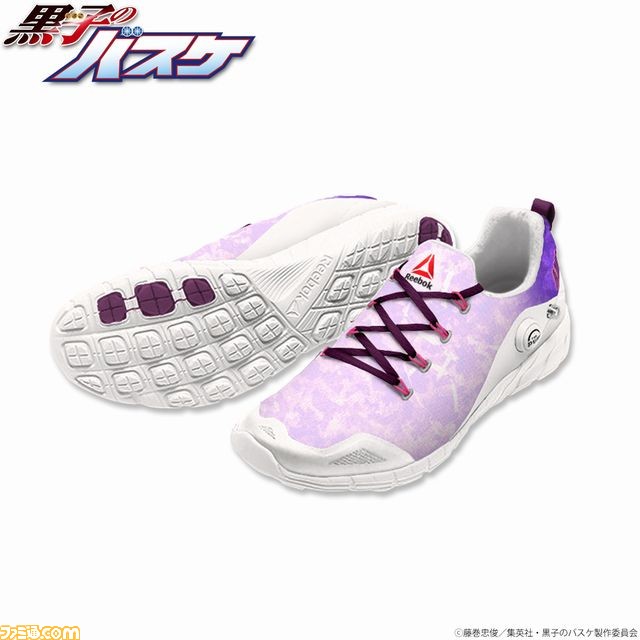 黒子のバスケ×Reebokの限定コラボシューズが登場！ 黒子や赤司