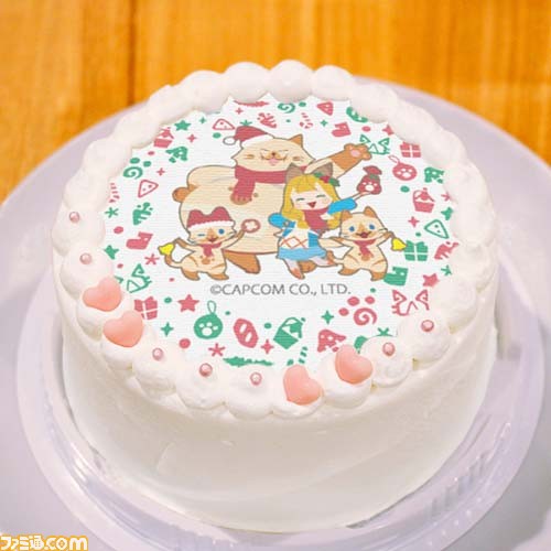 『モンスターハンタークロス』や『大逆転裁判』などのクリスマスケーキ＆マカロンを発売_01