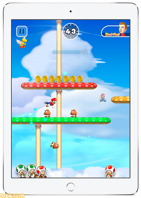 iPhone＆iPad向けアプリ『Super Mario Run（スーパーマリオ ラン）』12月15日配信が決定、一部プレイ無料で1200円で全モードをプレイ可能_12