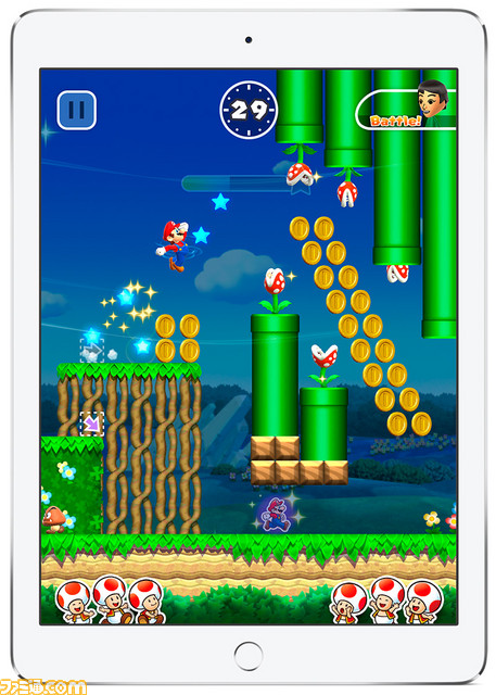 iPhone＆iPad向けアプリ『Super Mario Run（スーパーマリオ ラン）』12月15日配信が決定、一部プレイ無料で1200円で全モードをプレイ可能_10