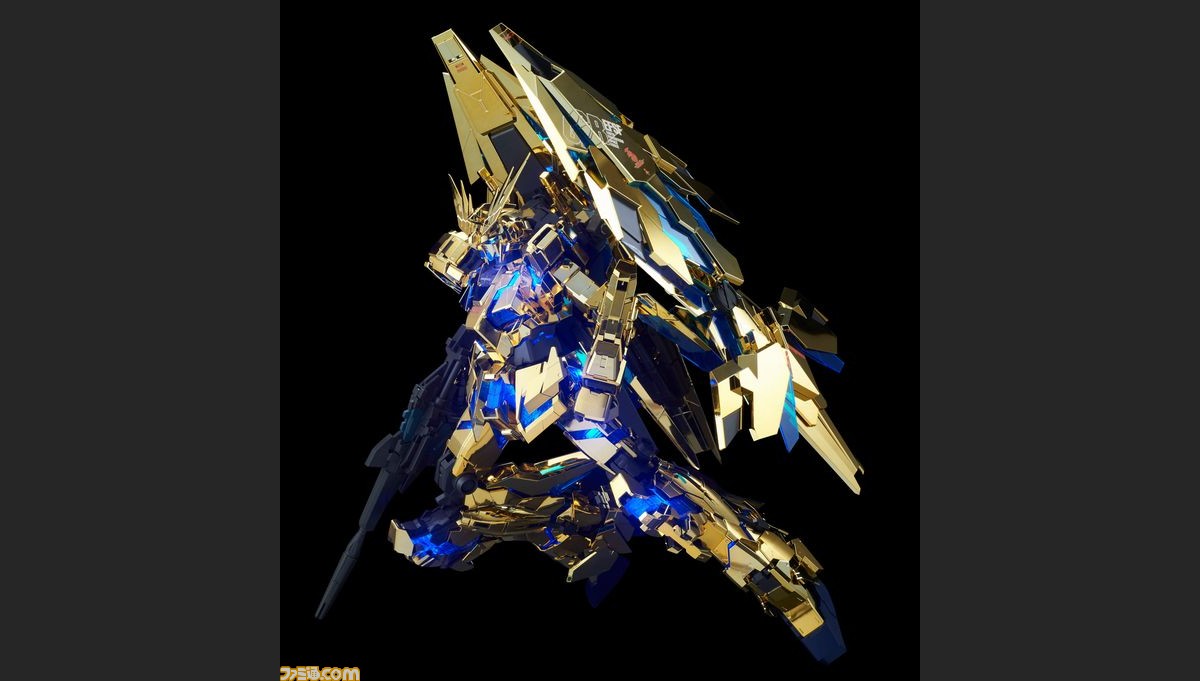 金色の不死鳥 ユニコーンガンダム3号機 フェネクス1 60スケールキットがガンプラ最高峰ブランドで登場 ファミ通 Com