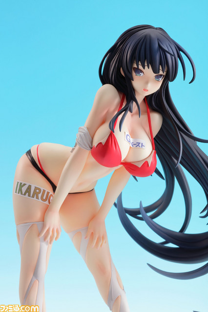 【プレゼントあり】『閃乱カグラNewWave Gバースト』よりレースクイーンな斑鳩がフィギュアになって登場_05