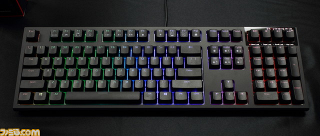 東プレ製ゲーミングキーボード Realforce Rgb が12月9日に発売 Overwatch チーム Green Leaves とのスポンサー契約も発表 ファミ通 Com