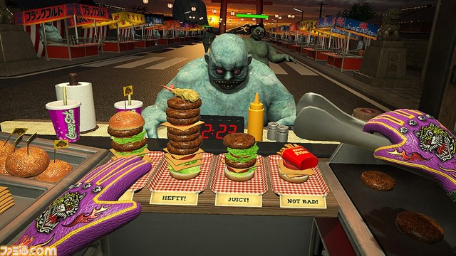 キュー・ゲームス初のVRタイトル『Dead Hungry』が12月6日に配信決定――自慢の料理でゾンビを満腹にして人間の心を取り戻させろ！