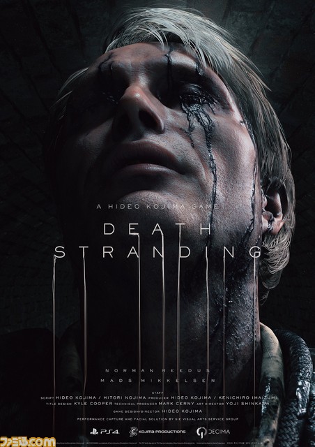 【直筆サイン入】DEATH STRANDING マッツ・ミケルセン 大判ポスター 動画追加】『DEATH STRANDING』に俳優のマッツ・ミケルセン、ギレルモ
