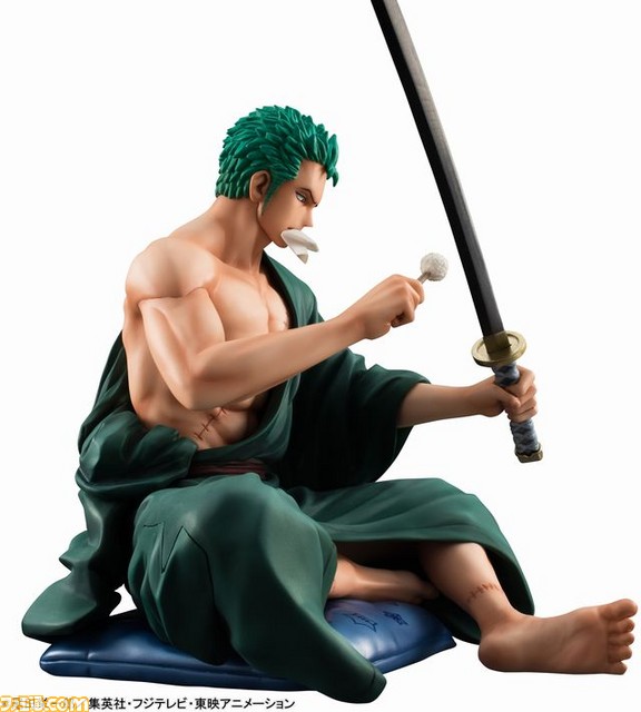 『ONE PIECE』の剣士・ゾロが、愛刀の手入れをする渋い姿でフィギュア化_07