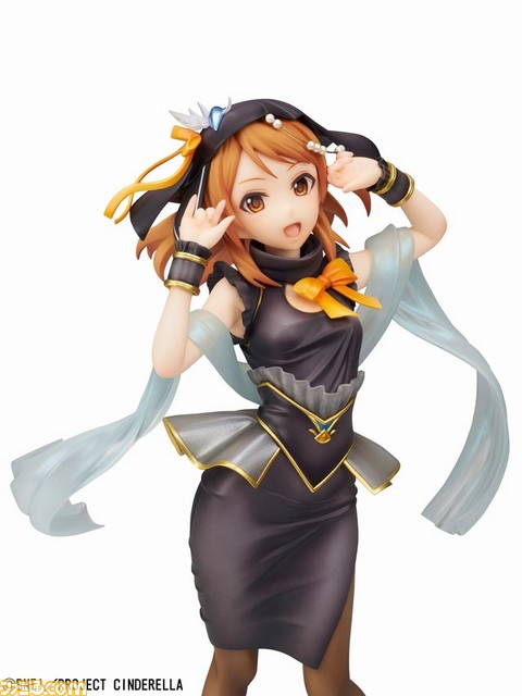 アニメ『アイドルマスター シンデレラガールズ』“北条加蓮”が黒衣装・羽衣ストール姿で立体化_09