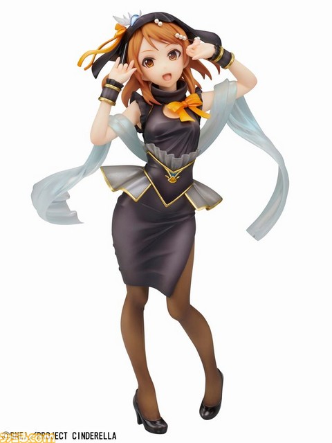 アニメ『アイドルマスター シンデレラガールズ』“北条加蓮”が黒衣装・羽衣ストール姿で立体化_06