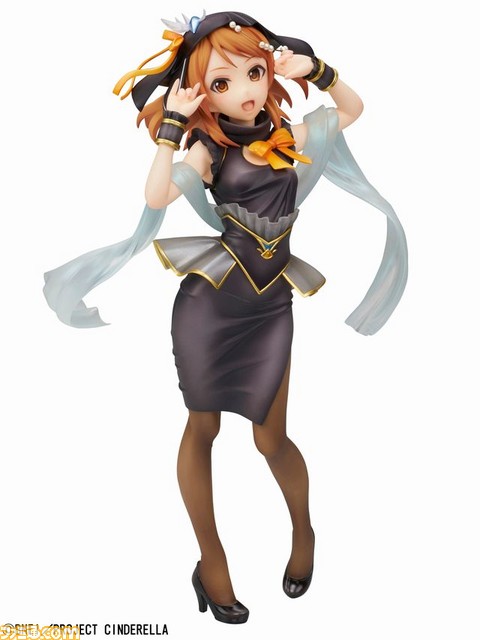 アニメ『アイドルマスター シンデレラガールズ』“北条加蓮”が黒衣装・羽衣ストール姿で立体化_05