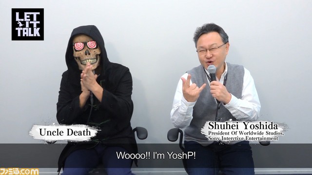 『LET IT DIE』の魅力を紹介する番組“LET IT TALK”のSIE篇第1弾が公開、スペシャルゲストとして吉田修平氏が登場_02