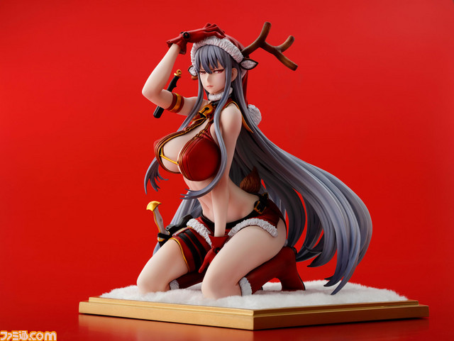【プレゼントあり】『戦場のヴァルキュリアDUEL』セルベリアとユリアナがクリスマスバージョンでフィギュア化決定_02