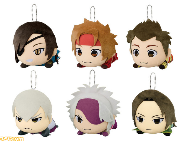 戦国basara の武将たちが寝そべりポーズぬいぐるみになってプライズ景品として登場 戦国basara の武将たちが寝そべりポーズぬいぐるみになってプライズ景品として登場