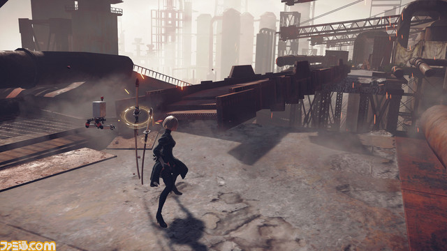 『NieR:Automata（ニーア オートマタ）』体験版が配信スタート、バトルアクションをひと足早くプレイ！_13