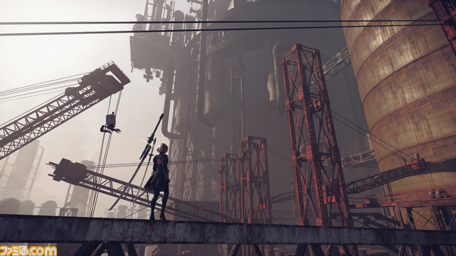 『NieR:Automata（ニーア オートマタ）』体験版が配信スタート、バトルアクションをひと足早くプレイ！_17