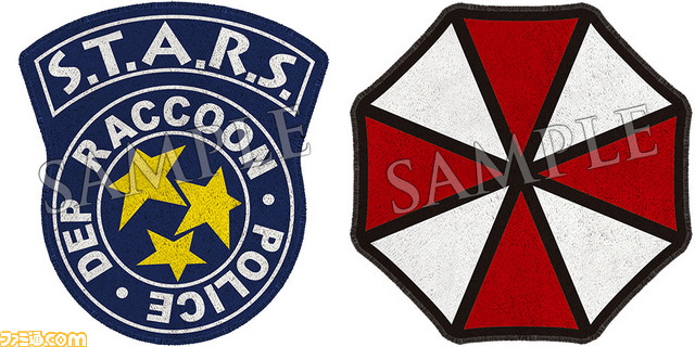 バイオハザード』“S.T.A.R.S.”と“アンブレラ”マークのビッグサイズ