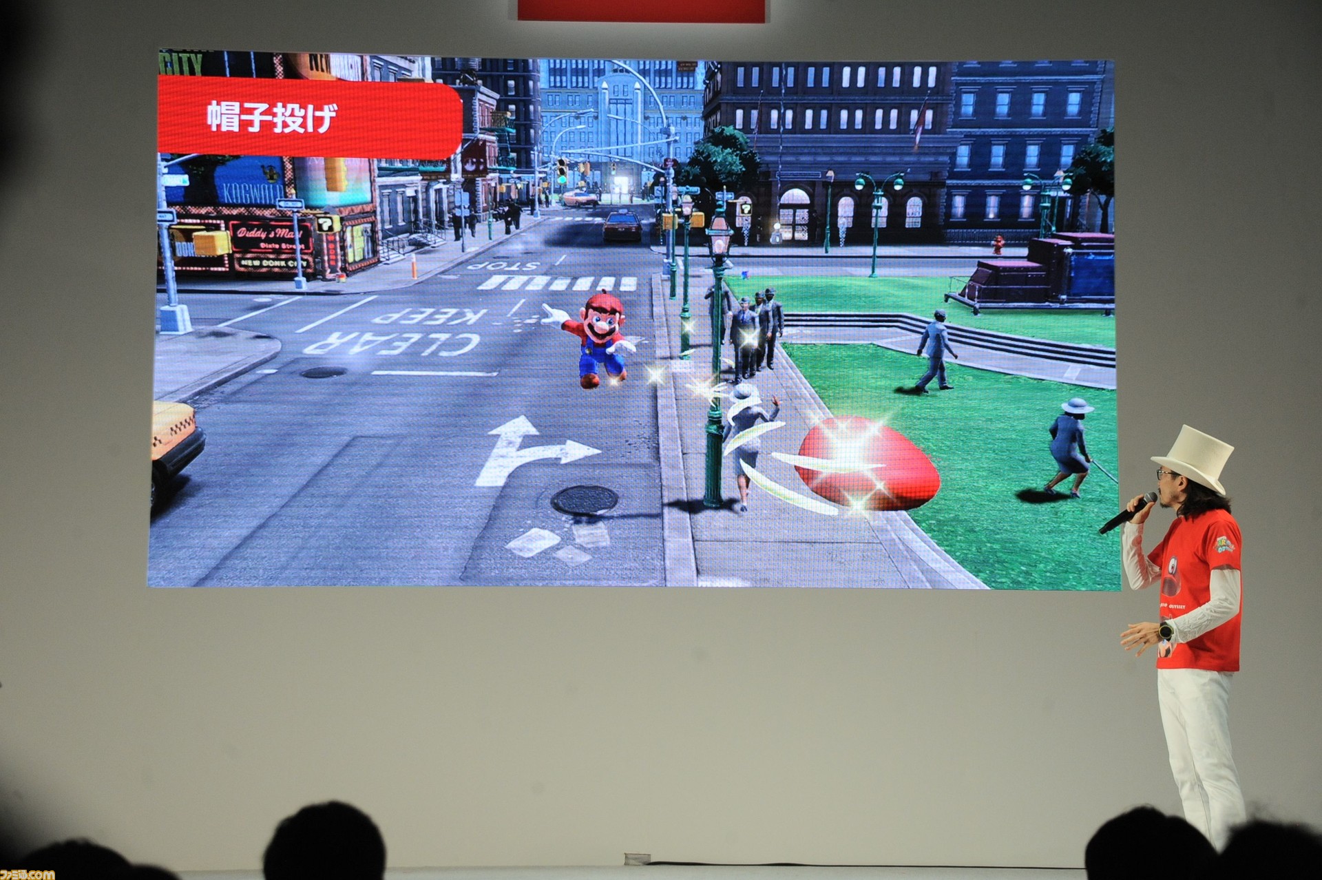 スーパーマリオ オデッセイ 15年ぶりの箱庭探索型3dマリオが登場 基本アクションや探索の魅力を解説 Nintendo Switch 体験会 2017 ファミ通 Com