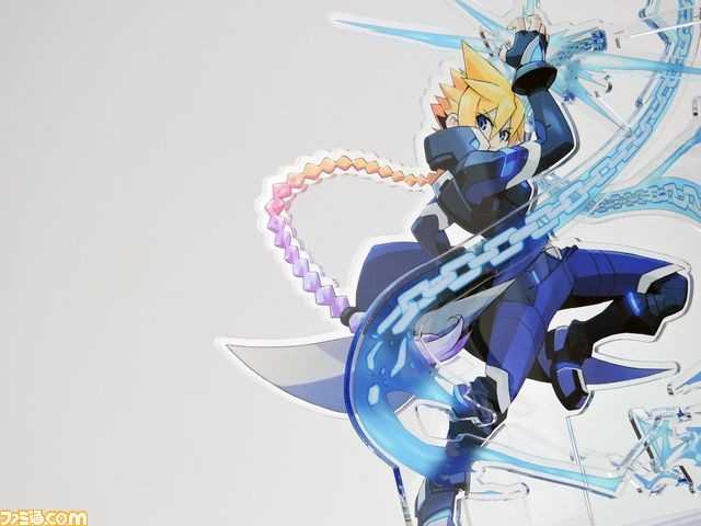 『蒼き雷霆ガンヴォルト 爪』主人公“ガンヴォルト”とライバルの少年“アキュラ”のアクリルフィギュアが登場_05
