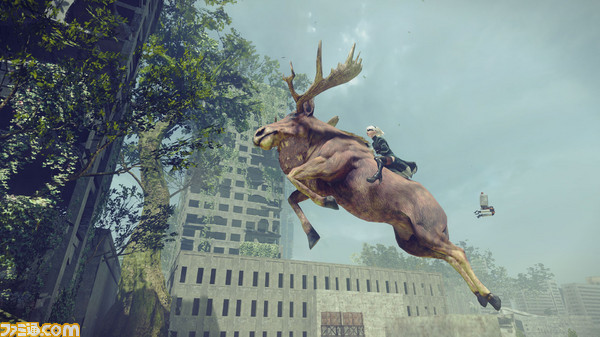 発売までついに1ヵ月を切った Nier Automata ニーア オートマタ 今回は廃墟となった夢の国や水没都市などを紹介 ゲーム