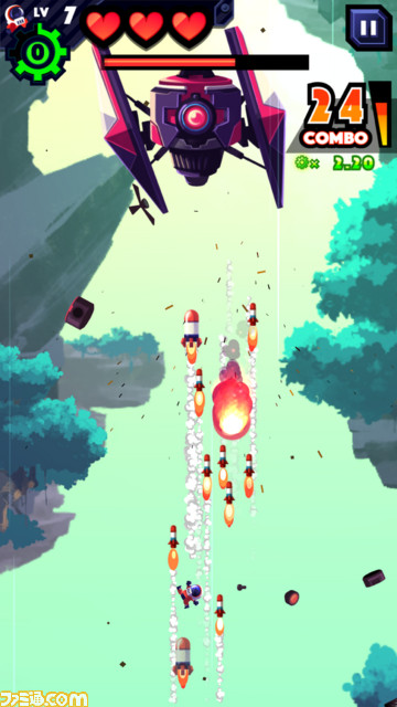 『Missileman』が配信開始　数々のインディーゲームイベントで話題を呼んだハイスピード縦スクロール2Dシューティング_04