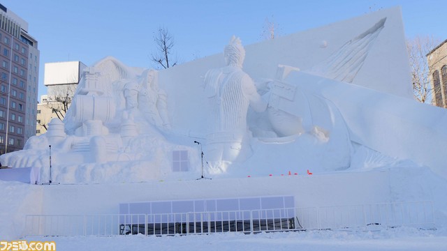 Ffvii や ラブライブ サンシャイン 雪ミクなど人気キャラの雪像が並んださっぽろ雪まつり ファミ通 Com