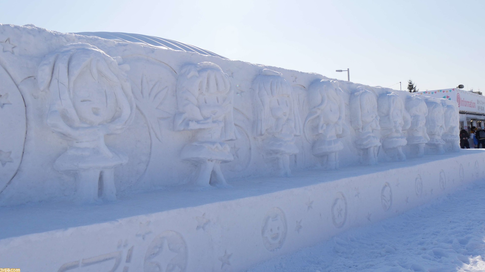Ffvii や ラブライブ サンシャイン 雪ミクなど人気キャラの雪像が並んださっぽろ雪まつり ファミ通 Com Ffvii や ラブライブ サンシャイン 雪ミクなど人気キャラの雪像が並んださっぽろ雪まつり ファミ通 Com