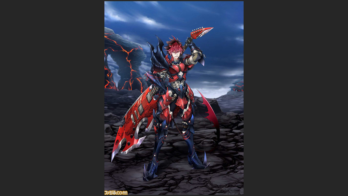 モンスターハンターダブルクロス Show By Rock のコラボ武器 クロウの描き下ろしイラストが公開 ファミ通 Com モンスターハンターダブルクロス Show By Rock のコラボ武器 クロウの描き下ろしイラストが公開 ファミ通 Com