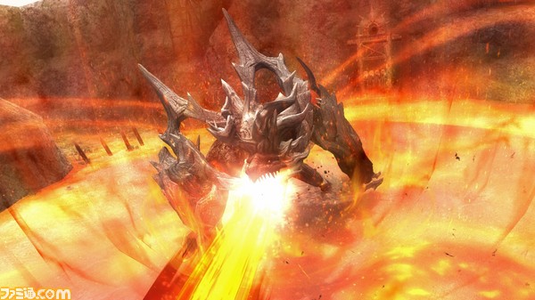 モンスターハンター フロンティアｚ ついに大型古龍 焔嶽龍 ケオアルボル が猟団迎撃戦に出現 ゲーム