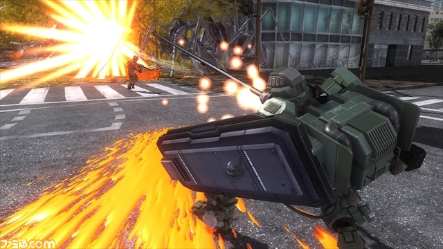 『地球防衛軍5』第3の兵科は“二刀装甲兵 フェンサー”！　ゲーム最新情報が到着_07