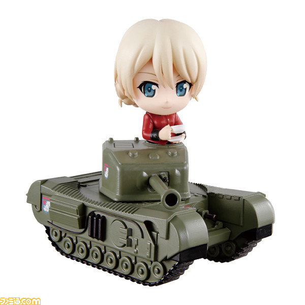 劇場版『ガルパン』ちびキャラと戦車のフィギュアセットなどが