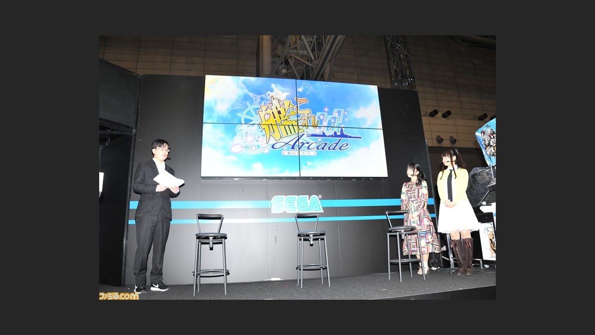 野水伊織さん タニベユミさんが提督になって出撃 新モード 演習 の情報も公開された 艦これアーケード ステージ初日 Jaepo 17 ファミ通 Com