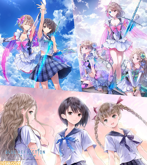 Blue Reflection ブルーリフレクション 幻に舞う少女の剣 気になる初回封入特典を紹介する映像を公式サイトで公開 ファミ通 Com