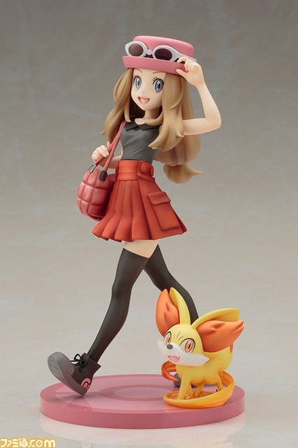 『ポケットモンスター X・Y』主人公セレナとフォッコがオシャレにフィギュア化！_01