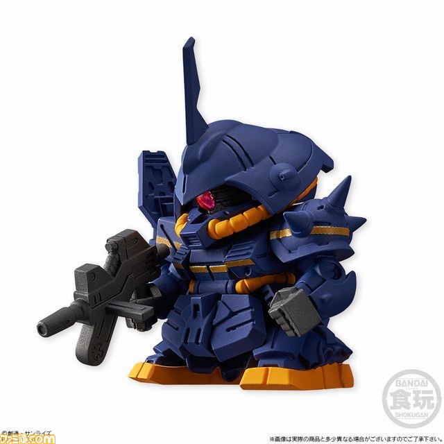 ガンダムが、ディテールにこだわった2頭身食玩に！ シリーズ第1弾の6種が全国のスーパーなどに登場_07