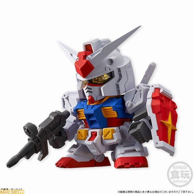 ガンダムが、ディテールにこだわった2頭身食玩に！ シリーズ第1弾の6種が全国のスーパーなどに登場_05