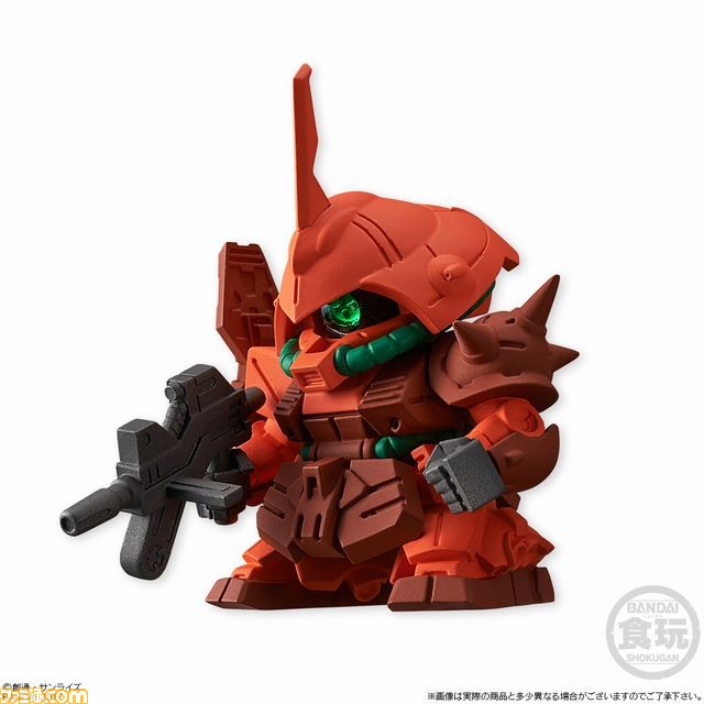 ガンダムが、ディテールにこだわった2頭身食玩に！ シリーズ第1弾の6種が全国のスーパーなどに登場_06