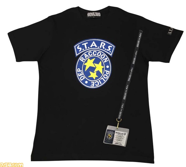 バイオハザード』ID風ストラップ付きTシャツが登場 バイオハザード』ID風ストラップ付きTシャツが登場