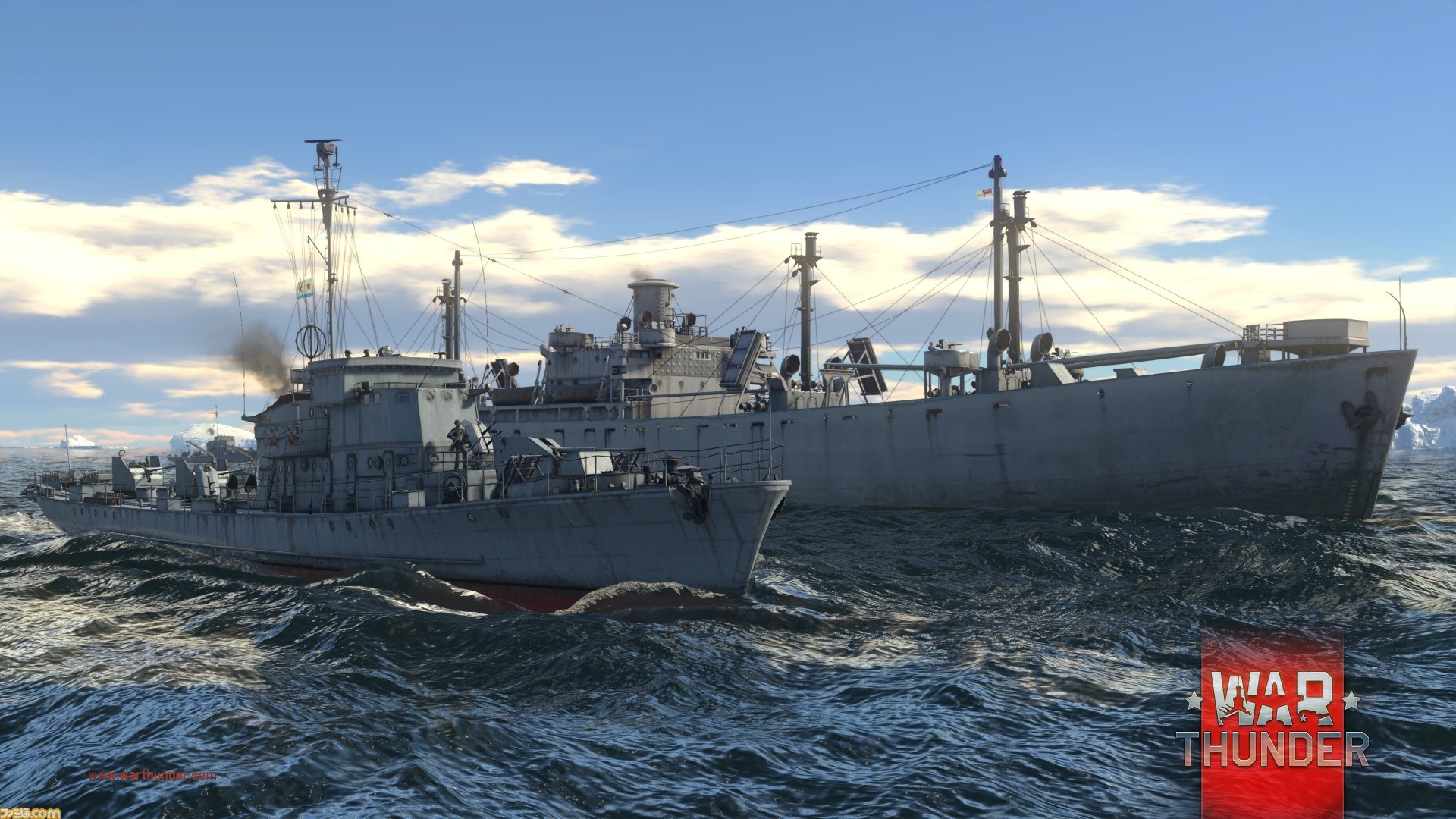 マルチコンバットオンラインゲーム War Thunder にて 定期的な海戦cbtの開催が決定 ファミ通 Com