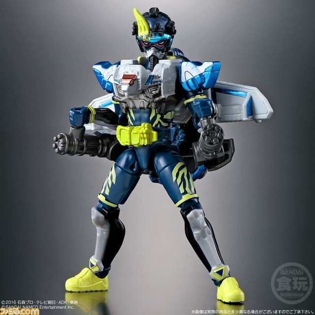 パックマンの力を宿した仮面ライダーエグゼイドなど、ナムコ歴代ゲーム形態のライダーフィギュア食玩が3種セットで限定発売_09