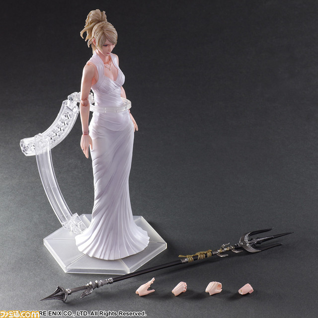 『ファイナルファンタジーXV』ルーナがアクションフィギュア化！ “神凪の巫女”の風格を凛々しい表情で表現_09